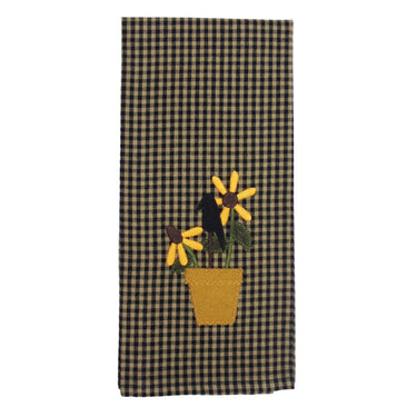 Crow Flowers Pot Towel ETRM0035 - The Fox Decor